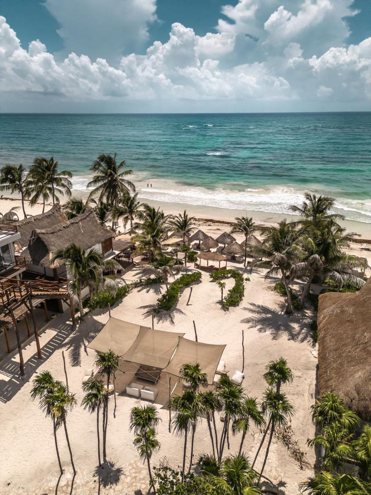 Niken Beachfront Tulum Hotel Esterno foto