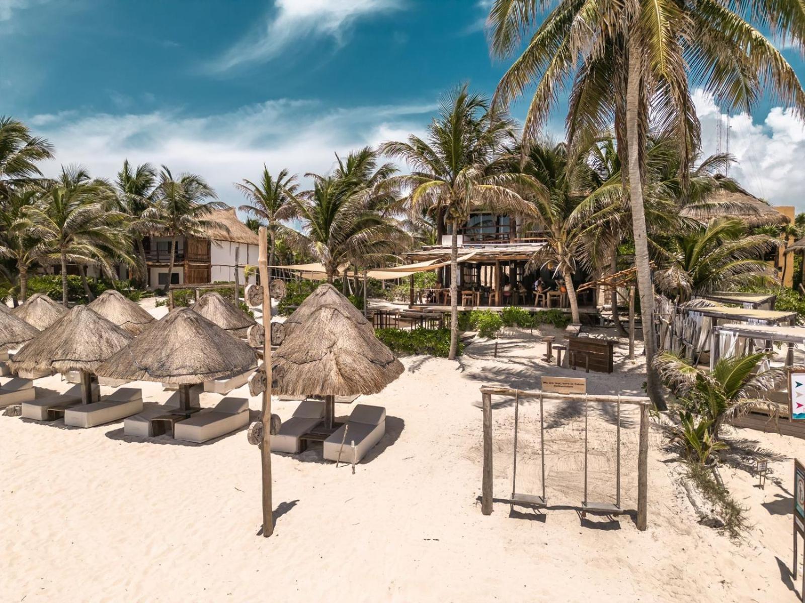 Niken Beachfront Tulum Hotel Esterno foto