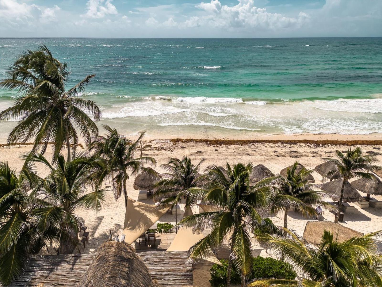 Niken Beachfront Tulum Hotel Esterno foto