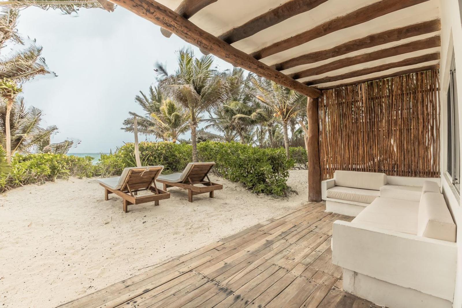 Niken Beachfront Tulum Hotel Esterno foto
