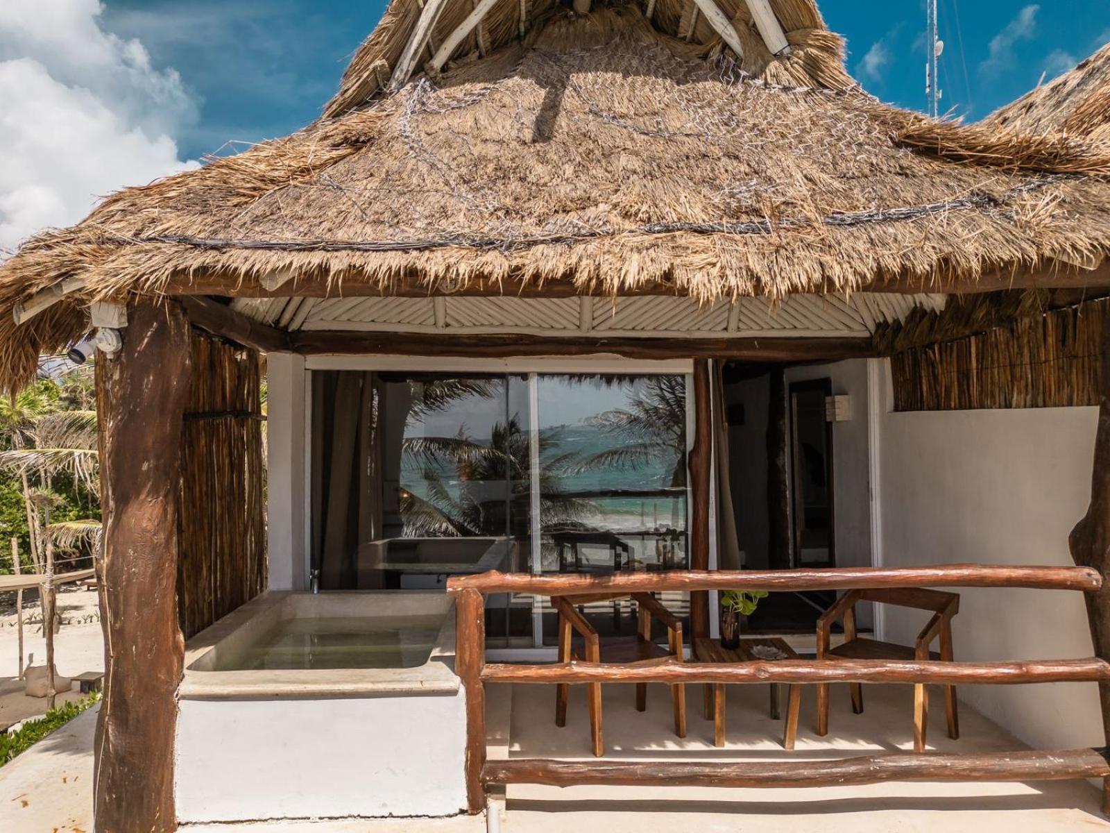 Niken Beachfront Tulum Hotel Esterno foto